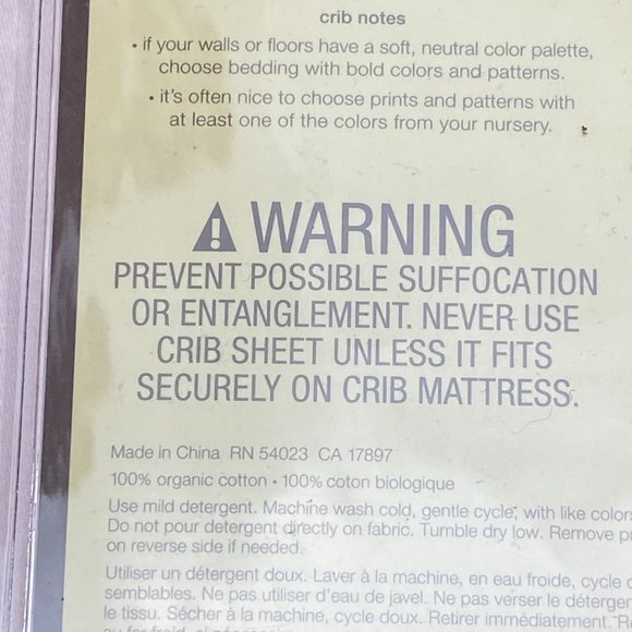 Baby GAP Organic Cotton Stripes Fitted Crib Sheet - Picture 10 of 12